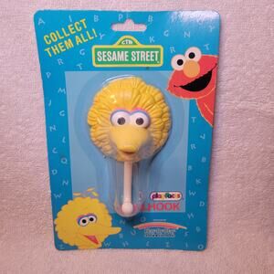 Sesame Street Big Bird Nursery Wall Decor Muppets Plastic Towel Coat Wall Hook